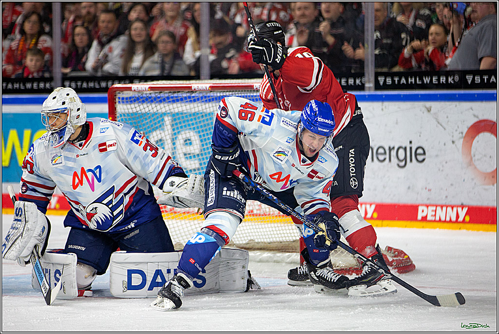 PENNY DEL; Koelner Haie-Adler Mannheim; Koeln, 17.03.2023